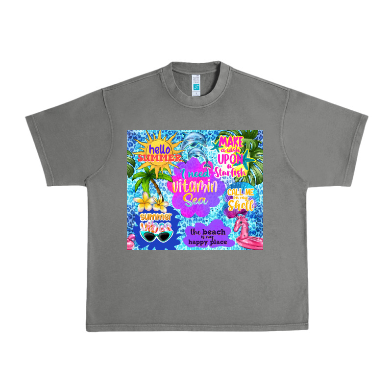I Need Vitamin Sea Urban Heavy Tee by TumblerDesignByShophia | Teevron