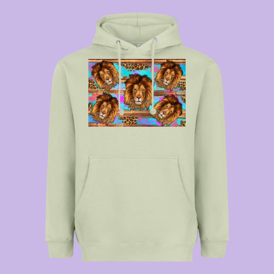 Lion Heavyweight Hoodie Designed By Artiststas