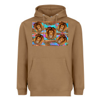 Toasted Coconut lion Heavyweight Hoodie - Artiststas