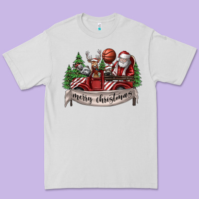 Merry Christmas Premium Tee Designed By Sublimationcraftshop