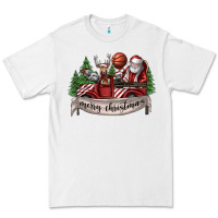 White Merry Christmas Premium Tee - SublimationCraftShop