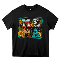 Black western leopard mema Heavy Core Tee - LillyAllenDesigns