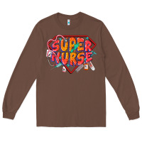 Chestnut super nurse Long Sleeve Tee - CowGirlArtShop