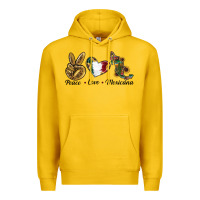 Lemon Peace Love Mexicana Premium Hoodie - RanaPortraitStore