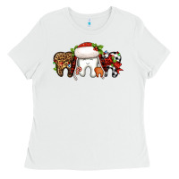 White Christmas teeth dentist Ladies Tee - Jasminsmagicworld