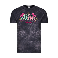 Cloud Black Heal Cancer Luke 1:37 cross Cancer Awareness Vintage Tee - HowdyJamesFarm