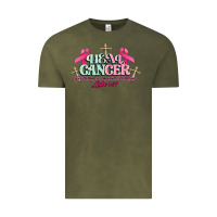 Vintage Olive Heal Cancer Luke 1:37 cross Cancer Awareness Vintage Tee - HowdyJamesFarm