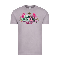 Vintage Zinc Heal Cancer Luke 1:37 cross Cancer Awareness Vintage Tee - HowdyJamesFarm