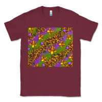 Burgundy Mardi Gras Classic Tee - NancyCooperArtShop
