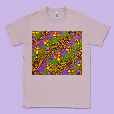 Mardi Gras Classic Tee Designed By Nancycooperartshop