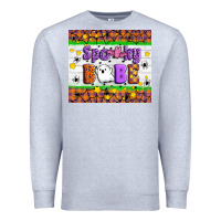 Heather Grey Spooky Babe Premium Sweatshirt - Artiststas