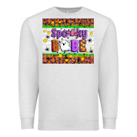 Oatmeal Heather Spooky Babe Premium Sweatshirt - Artiststas