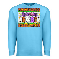 Ocean Blue Spooky Babe Premium Sweatshirt - Artiststas