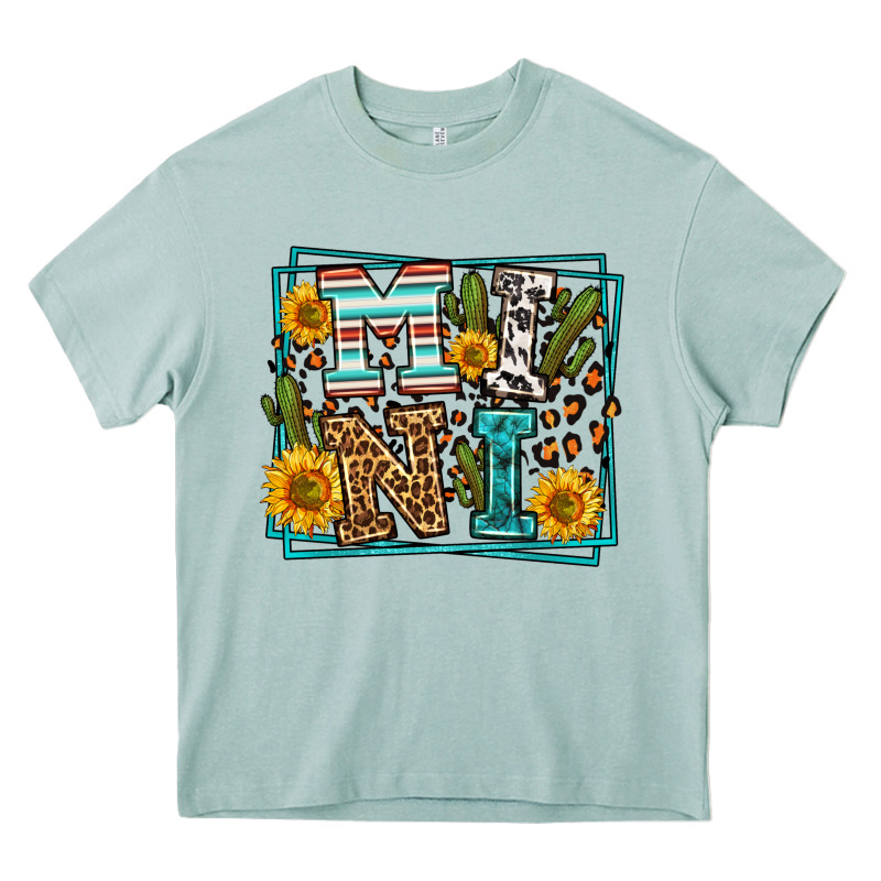 Western Leopard Mini Heavy Core Tee by LillyAllenDesigns | Teevron