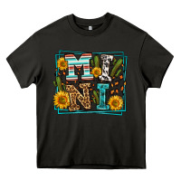 Asphalt western leopard mini Heavy Core Tee - LillyAllenDesigns