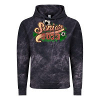 Cloud Black Senior 2023 Soccer Vintage Hoodie - HowdyJamesFarm