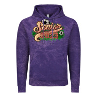 Cloud Purple Senior 2023 Soccer Vintage Hoodie - HowdyJamesFarm