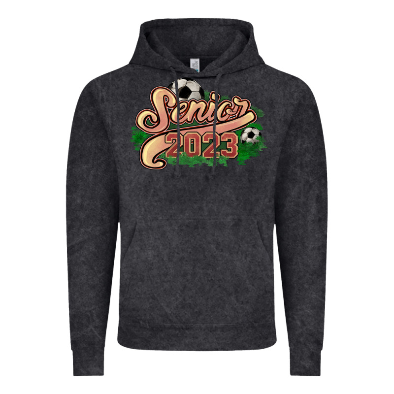 Senior 2023 Soccer Vintage Hoodie by HowdyJamesFarm | Teevron