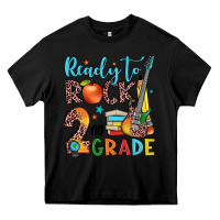 Black ready to rock 2nd grade Heavy Core Tee - JahusDesignShop