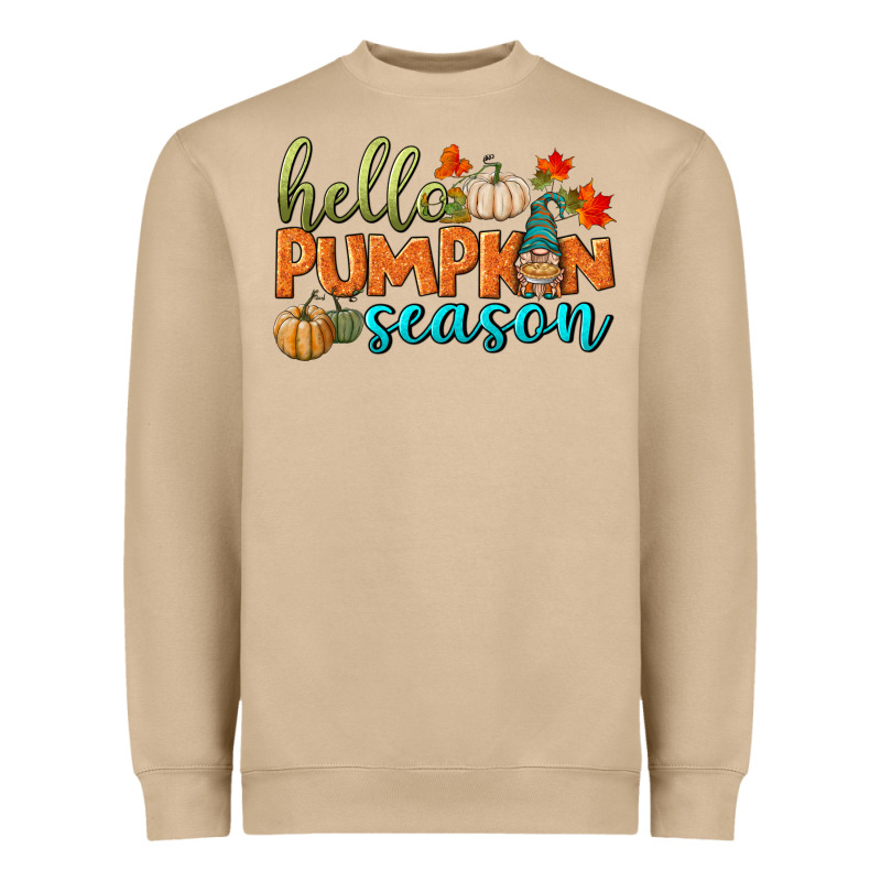 Hello Pumpkin Season Heavyweight Sweatshirt by BundleAndBundleShop | Teevron