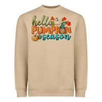 Mushroom hello pumpkin season Heavyweight Sweatshirt - BundleAndBundleShop