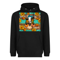 Black Cow fall pumpkin Heavyweight Hoodie - Artiststas