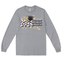 Heather Grey 2024 motivated educated graduated Long Sleeve Tee - CowGirlArtShop