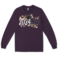 Plum 2024 motivated educated graduated Long Sleeve Tee - CowGirlArtShop