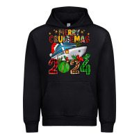 Black merry cruisemas 2024 Urban Hoodie - AdoDesignShop