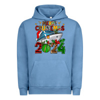 Pigment Pebble Blue merry cruisemas 2024 Urban Hoodie - AdoDesignShop