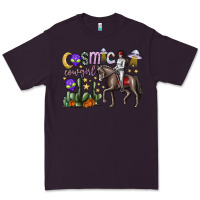 Plum cosmic cowgirl Premium Tee - SublimationCraftShop