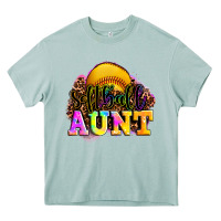 Softball Aunt Heavy Core Tee | Teevron