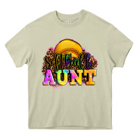 Mossy softball aunt Heavy Core Tee - LillyAllenDesigns