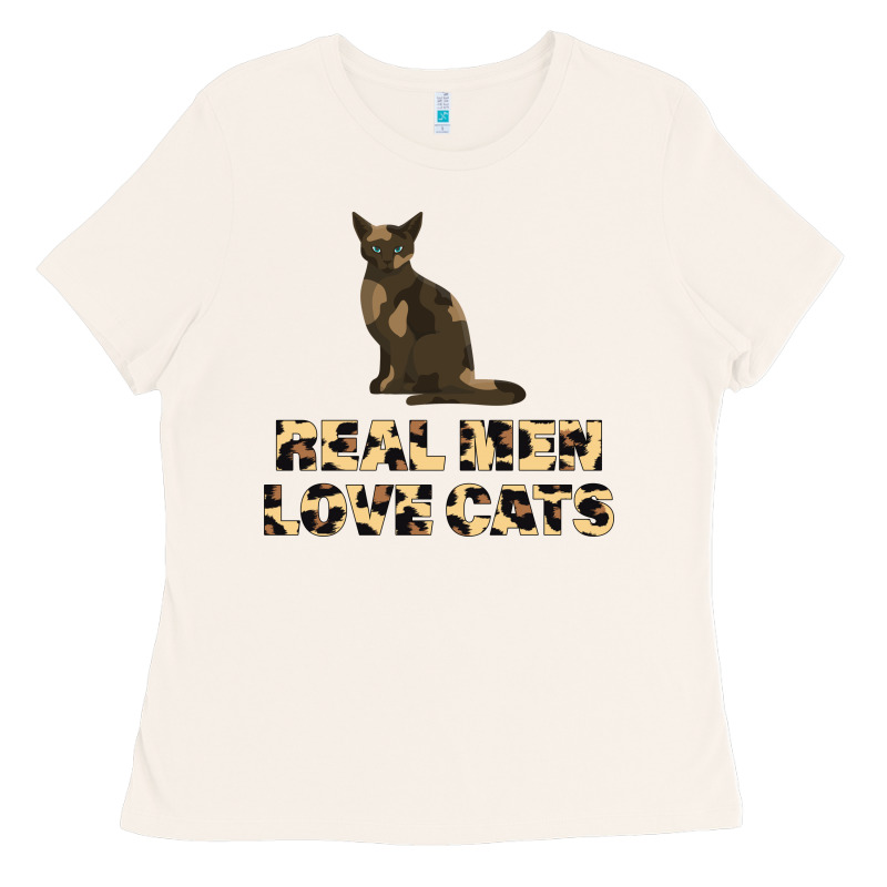 Real Men Love Cats Ladies Tee by Bettercallsaul | Teevron