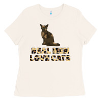 Bone Real Men Love Cats Ladies Tee - Bettercallsaul