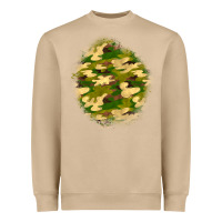 Mushroom camouflage patch Heavyweight Sweatshirt - BundleAndBundleShop