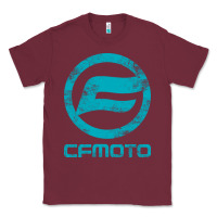 Burgundy CF Moto Vintage UTV ATV SXS original off road Gift Long Sleeve Classic Tee - lanVoArt