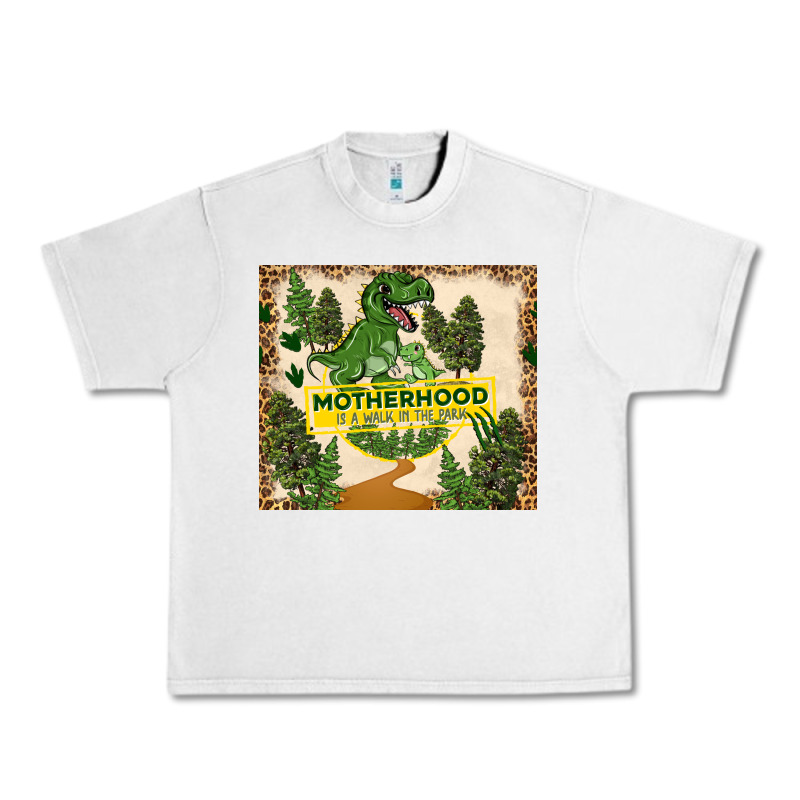 Motherhood Is A Walk In The Park Urban Heavy Tee by TumblerDesignByShophia | Teevron