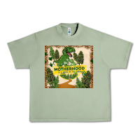 Oil Green motherhood is a walk in the park Urban Heavy Tee - TumblerDesignByShophia