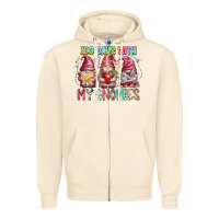 100 Days With My Gnomies Zipper Hoodie | Teevron