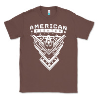 Chestnut American Fighter 3 Classic Tee - lanVoArt
