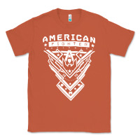 Copper American Fighter 3 Classic Tee - lanVoArt