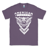 Lavender American Fighter 3 Classic Tee - lanVoArt