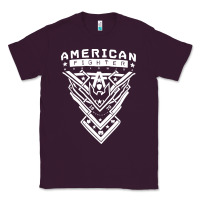 Plum American Fighter 3 Classic Tee - lanVoArt