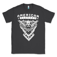 Smoke American Fighter 3 Classic Tee - lanVoArt