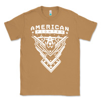 Toasted Coconut American Fighter 3 Classic Tee - lanVoArt