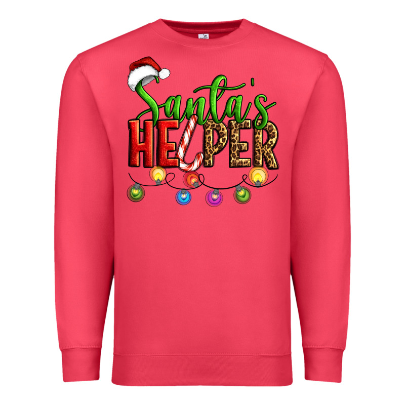 Santa's Helper Christmas Premium Sweatshirt by Artiststas | Teevron