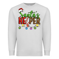 Dove Grey santa's helper christmas Premium Sweatshirt - Artiststas