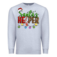 Heather Grey santa's helper christmas Premium Sweatshirt - Artiststas