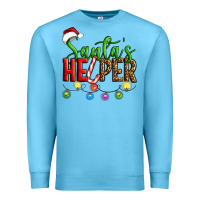 Ocean Blue santa's helper christmas Premium Sweatshirt - Artiststas